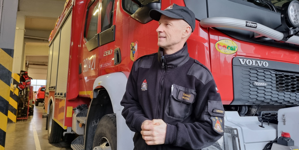 Tomasz Musiał żegna się ze służbą