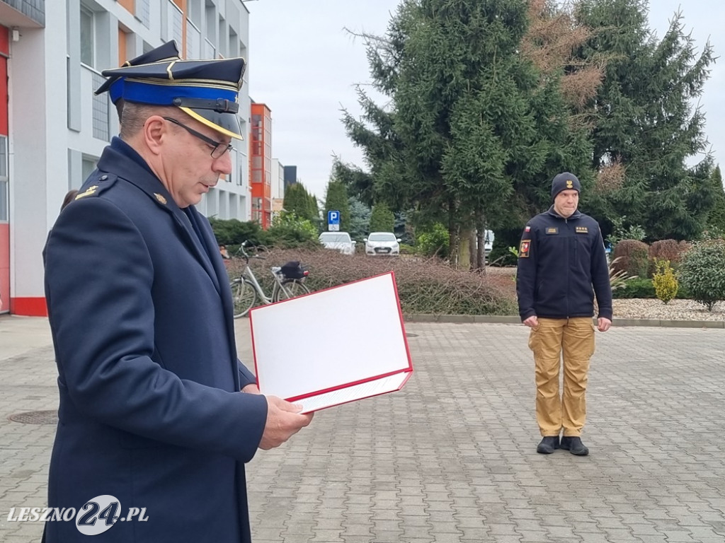 Tomasz Musiał żegna się ze służbą