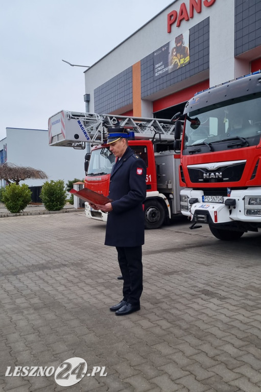 Tomasz Musiał żegna się ze służbą