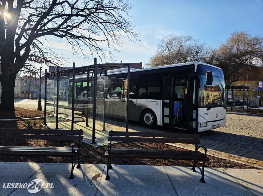 Rynek w Osiecznej po remoncie