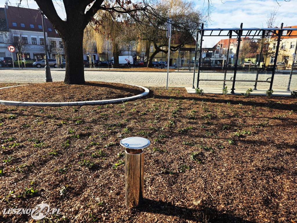 Rynek w Osiecznej po remoncie