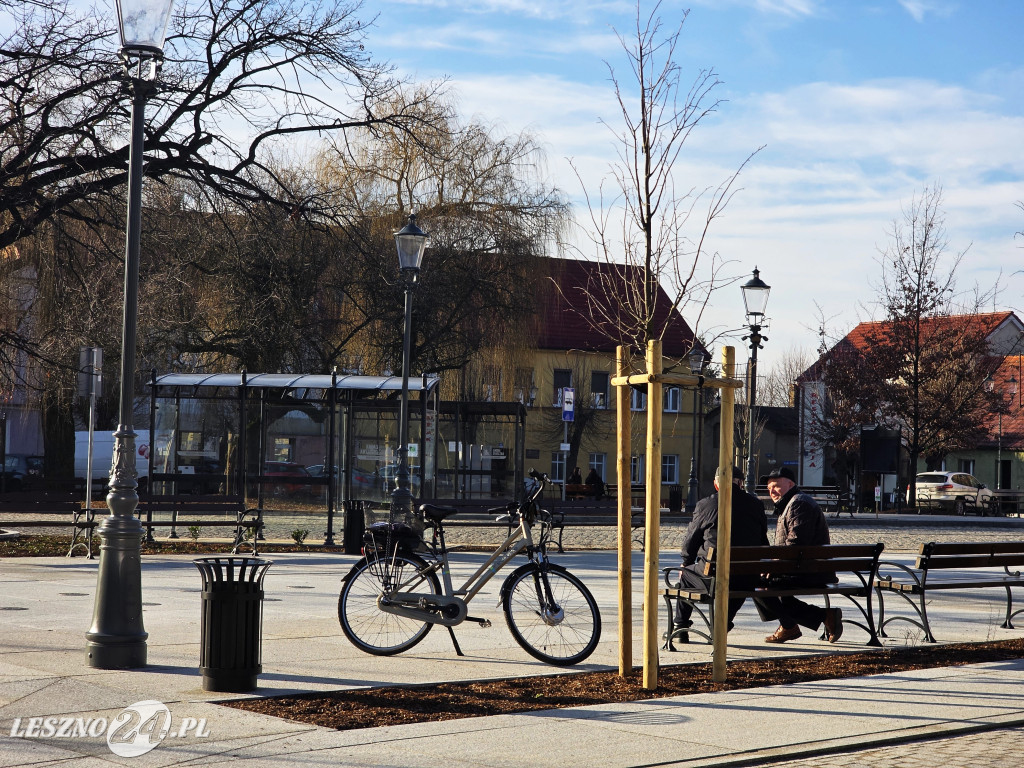 Rynek w Osiecznej po remoncie