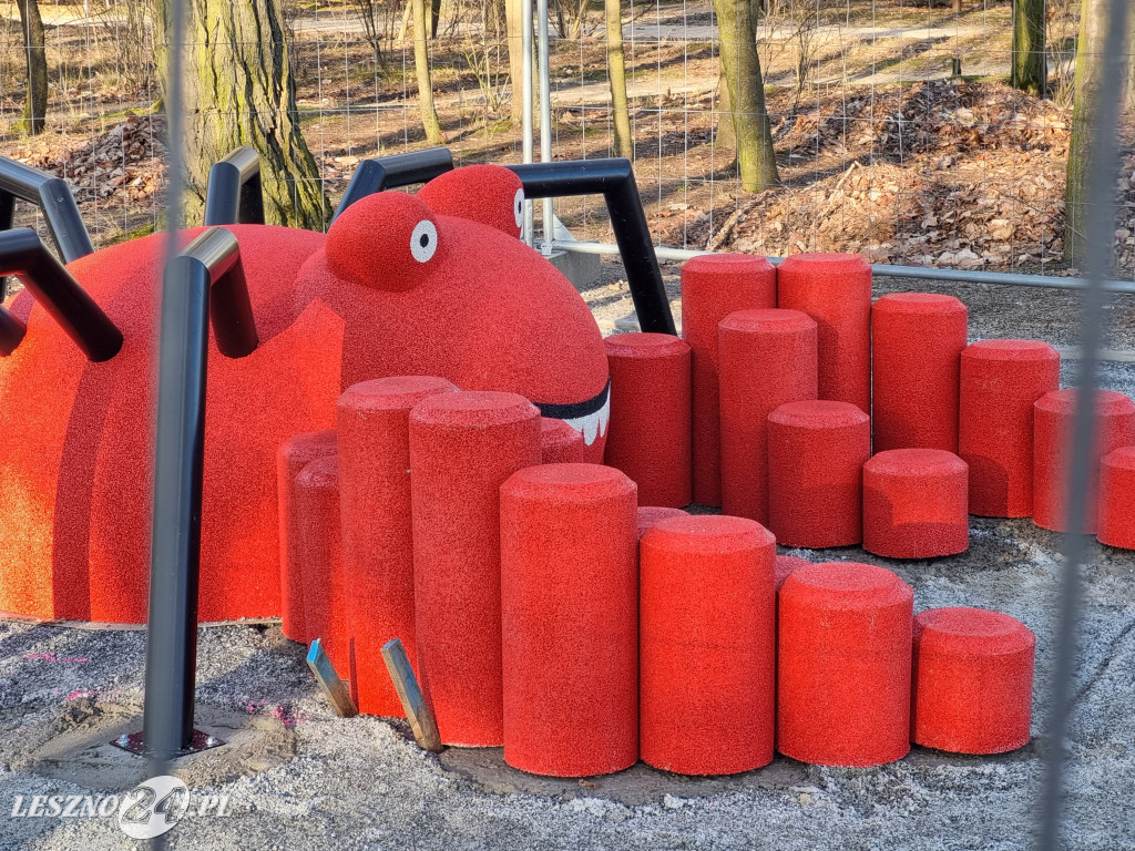 Modernizacja placu zabaw w Parku 1000-lecia w Lesznie
