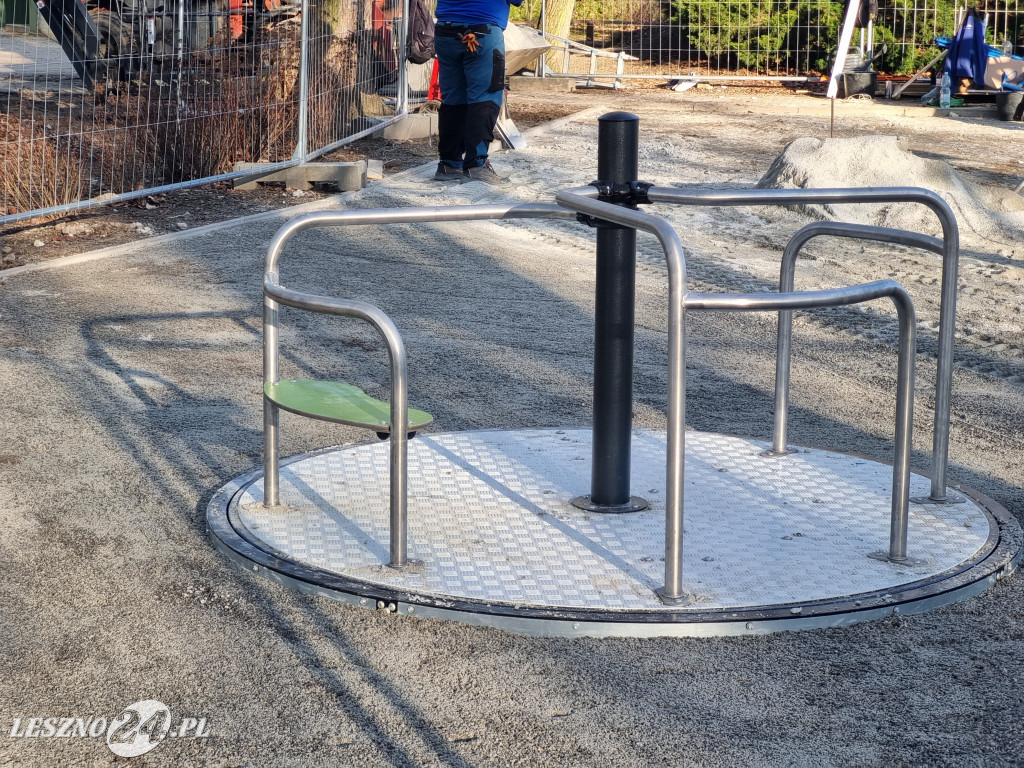 Modernizacja placu zabaw w Parku 1000-lecia w Lesznie