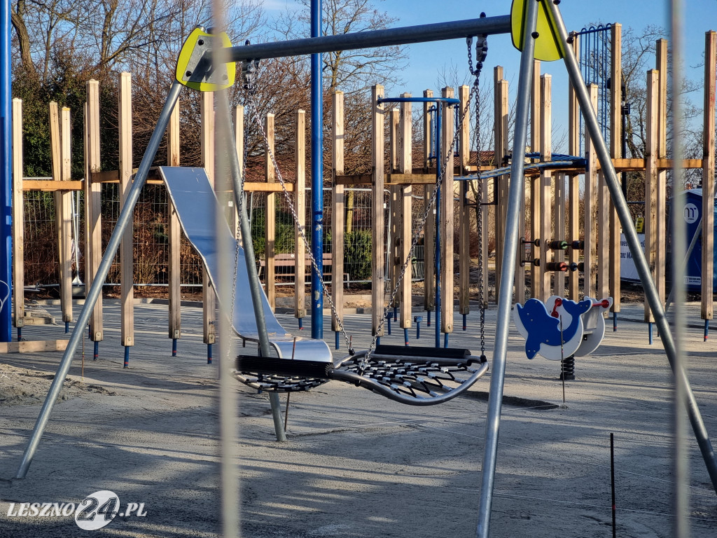 Modernizacja placu zabaw w Parku 1000-lecia w Lesznie