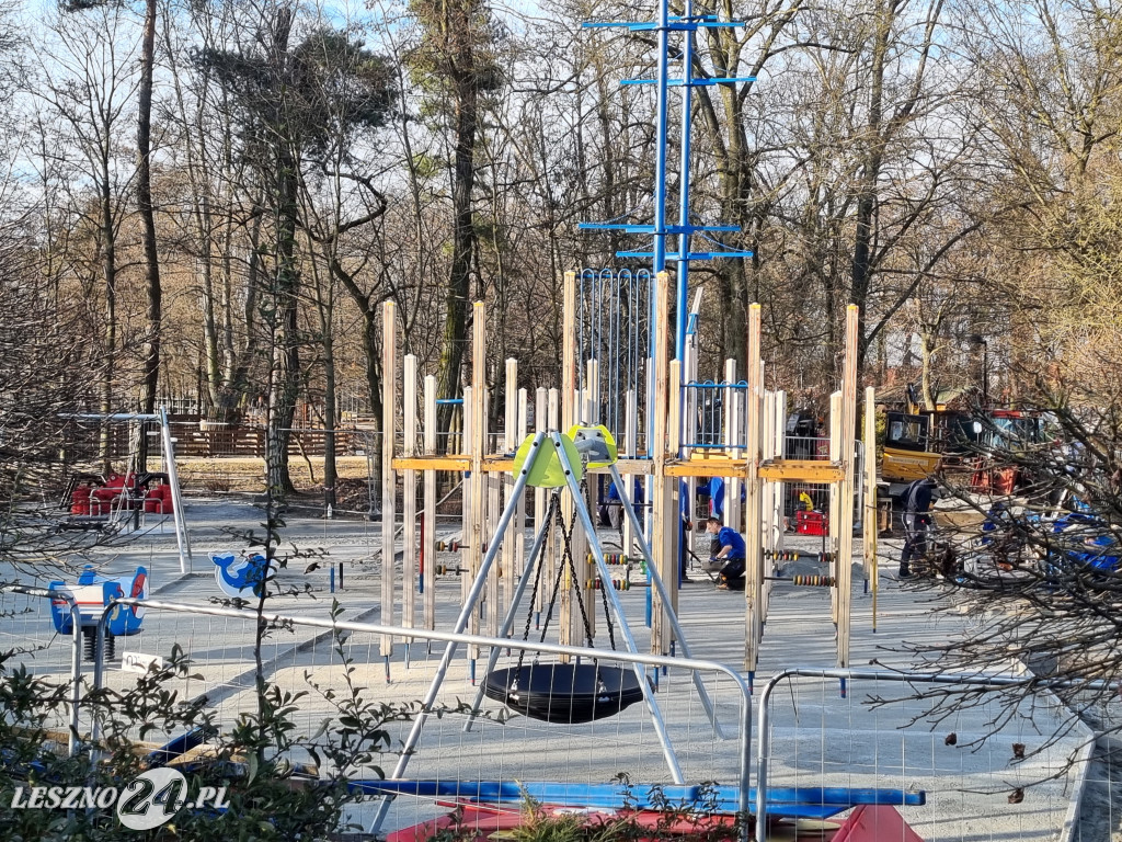 Modernizacja placu zabaw w Parku 1000-lecia w Lesznie