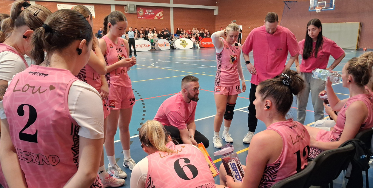 Przegrany mecz koszykarek Lou Tęczy Leszno