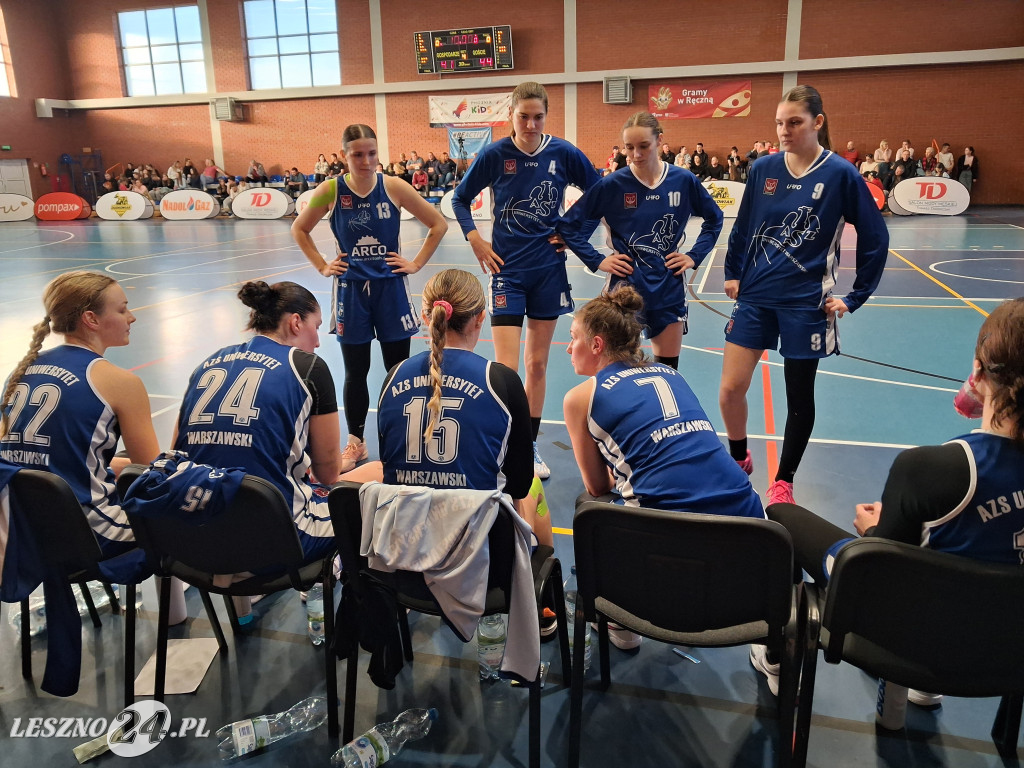 Przegrany mecz koszykarek Lou Tęczy Leszno