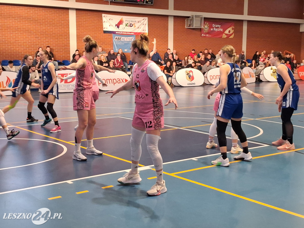 Przegrany mecz koszykarek Lou Tęczy Leszno