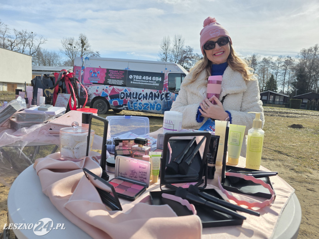 Morsowanie dla Kasi w jeziorze w Osiecznej