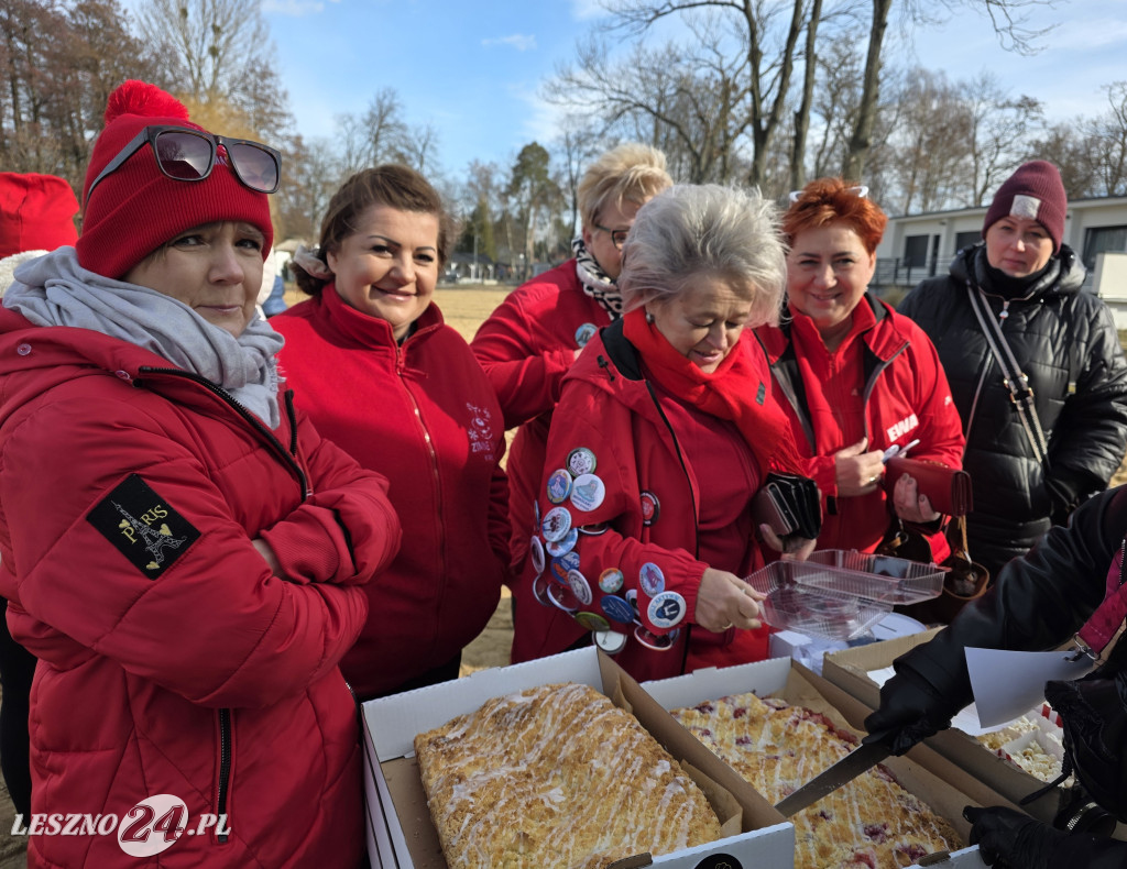 Morsowanie dla Kasi w jeziorze w Osiecznej