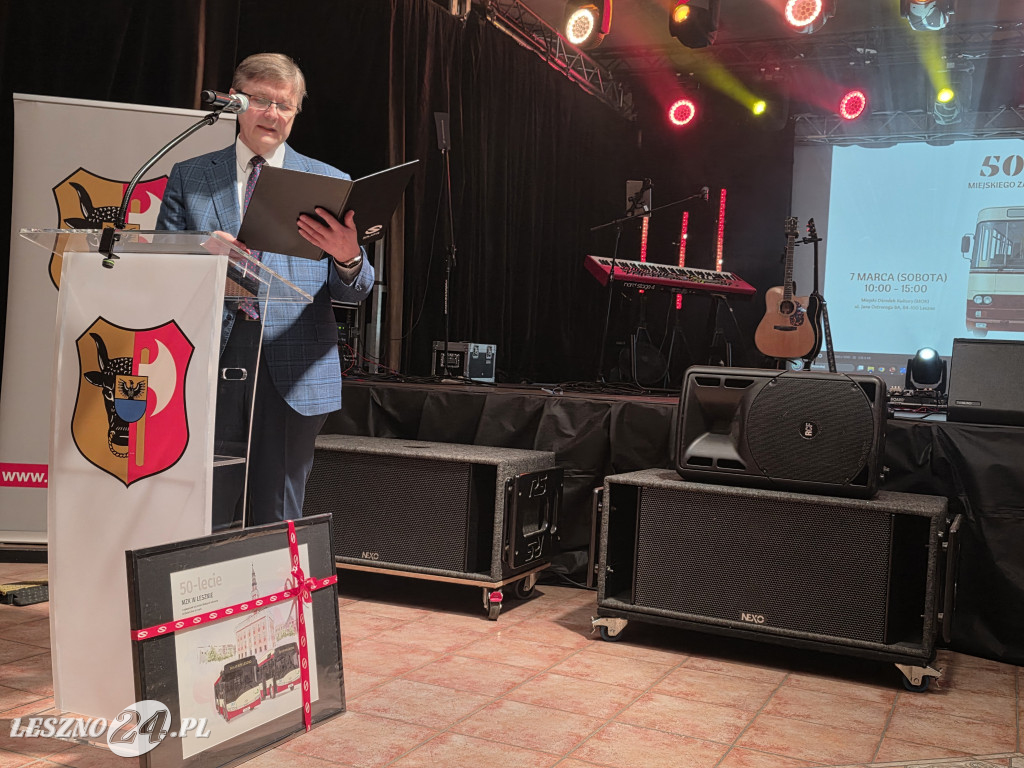 50 lat komunikacji miejskiej w Lesznie