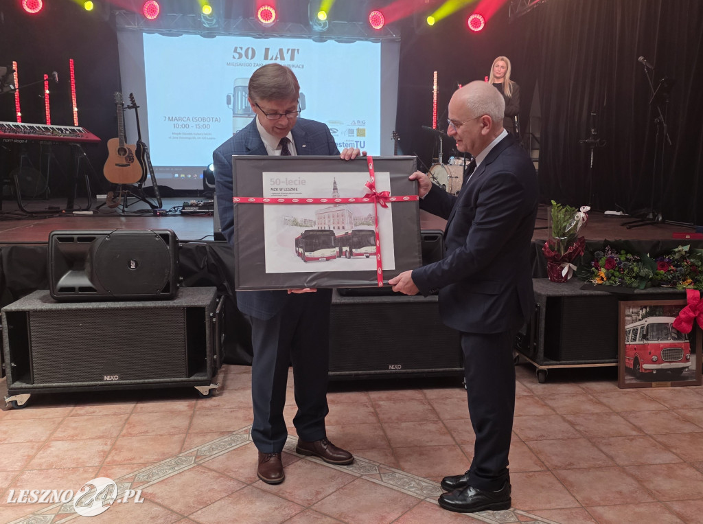 50 lat komunikacji miejskiej w Lesznie