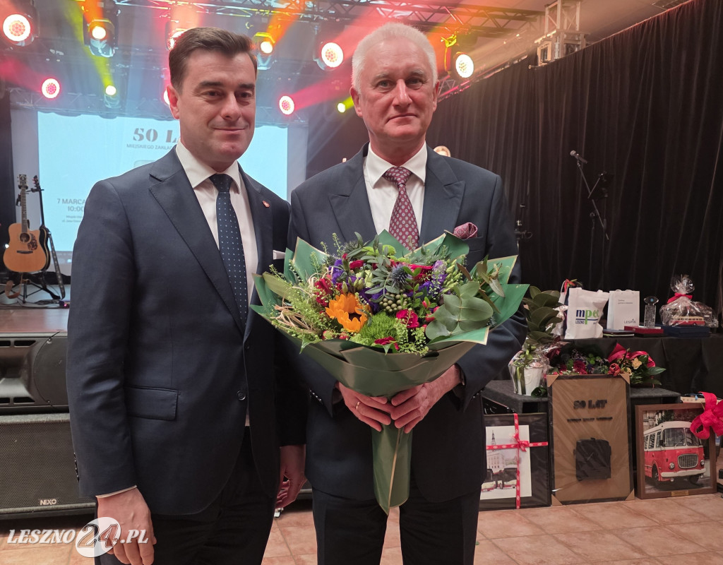 50 lat komunikacji miejskiej w Lesznie