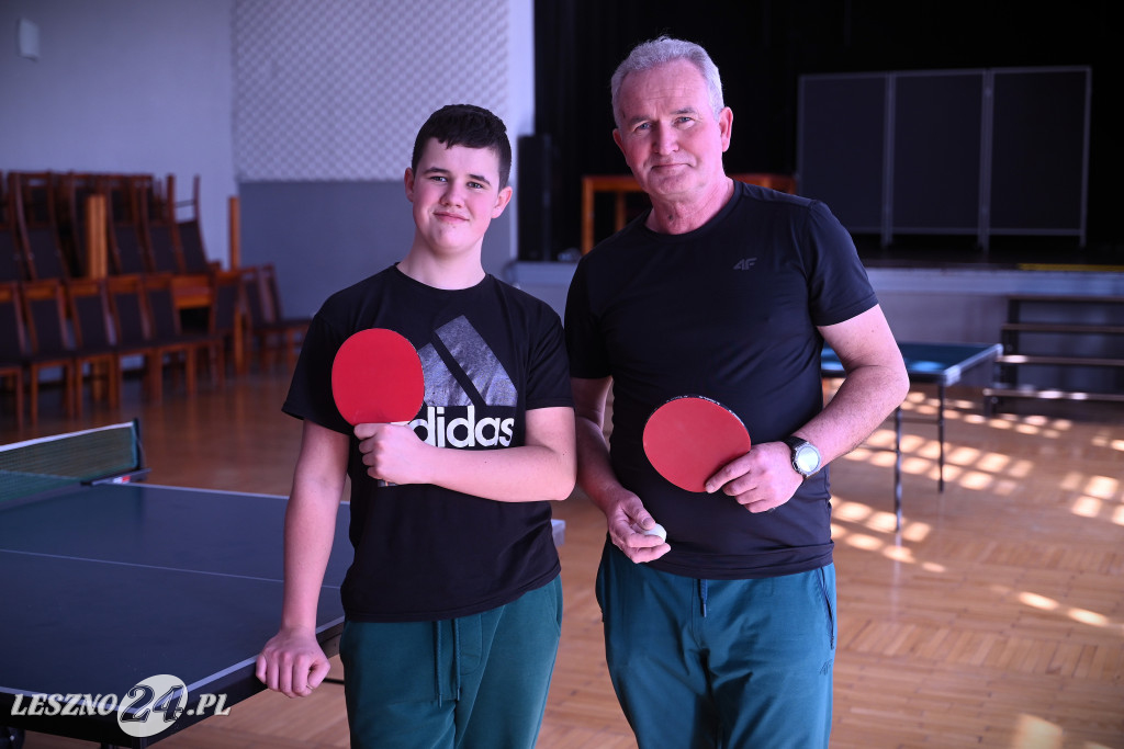 Turniej tenisa stołowego w Garzynie