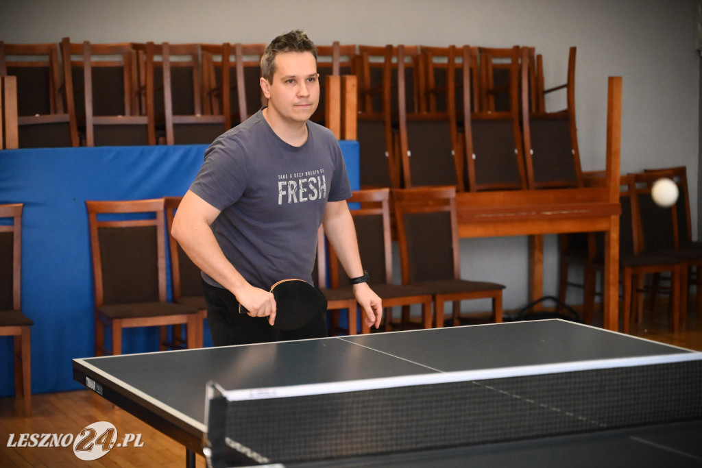 Turniej tenisa stołowego w Garzynie
