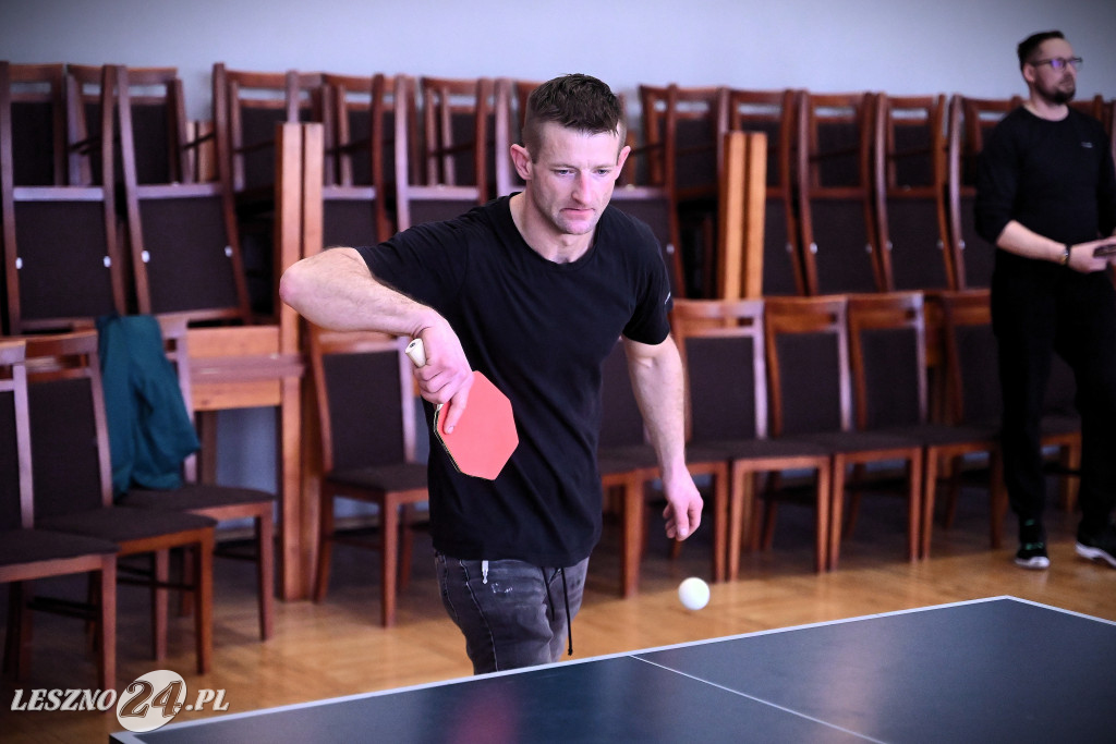 Turniej tenisa stołowego w Garzynie