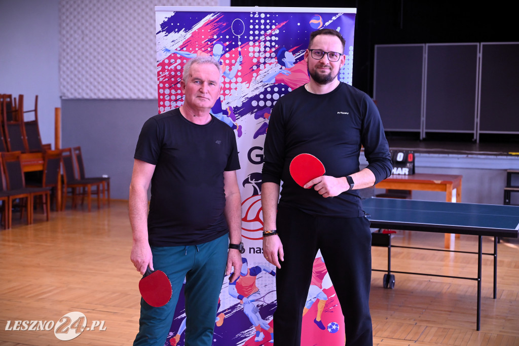 Turniej tenisa stołowego w Garzynie