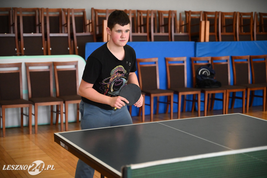 Turniej tenisa stołowego w Garzynie
