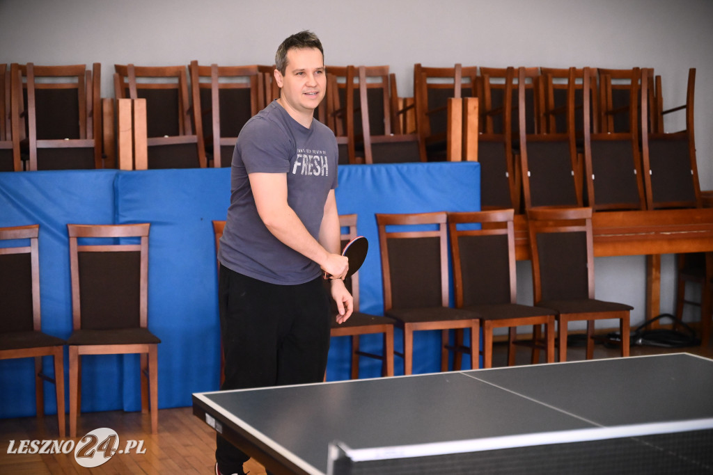 Turniej tenisa stołowego w Garzynie