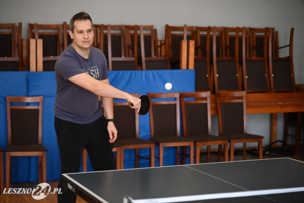 Turniej tenisa stołowego w Garzynie