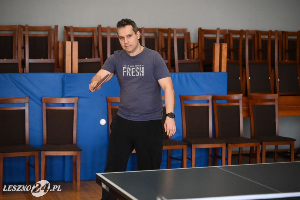 Turniej tenisa stołowego w Garzynie