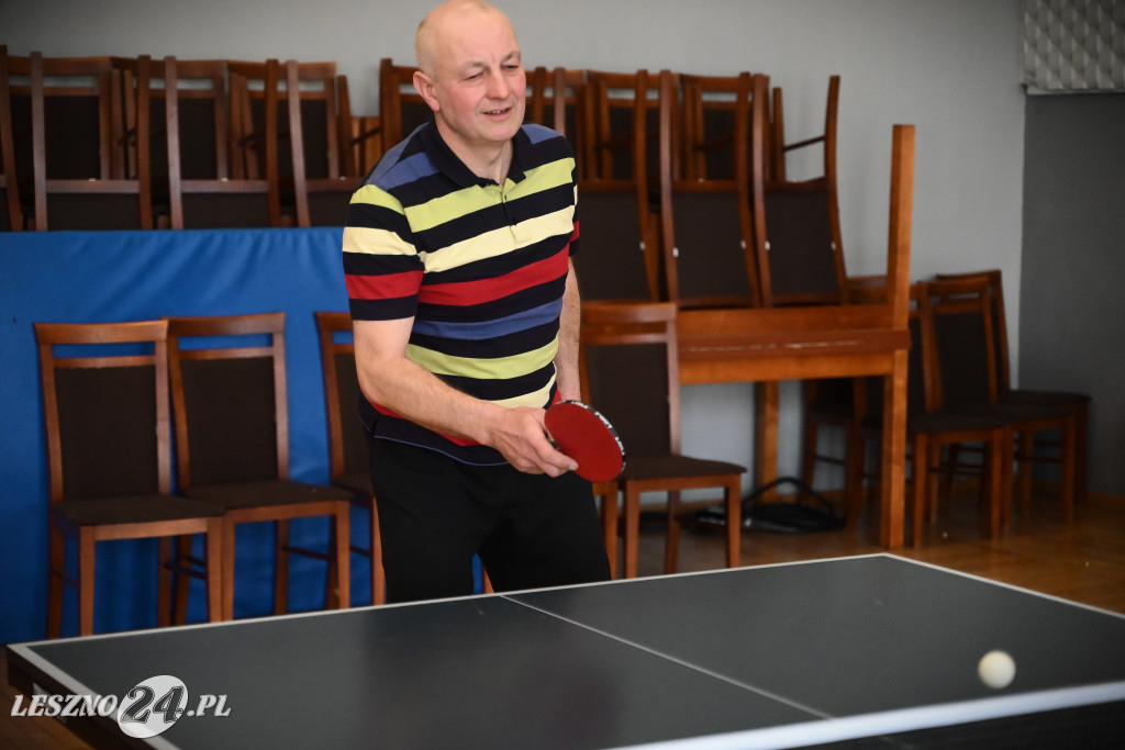 Turniej tenisa stołowego w Garzynie