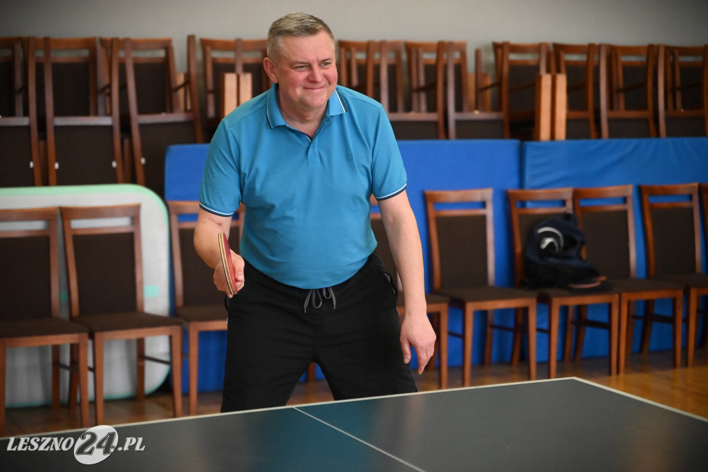 Turniej tenisa stołowego w Garzynie