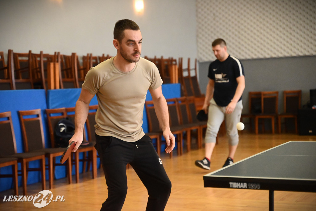 Turniej tenisa stołowego w Garzynie