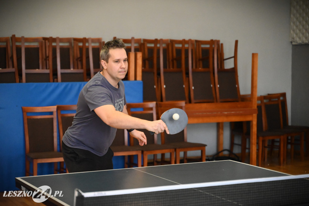 Turniej tenisa stołowego w Garzynie