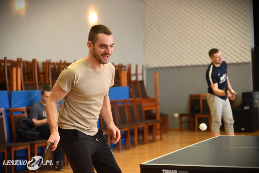Turniej tenisa stołowego w Garzynie