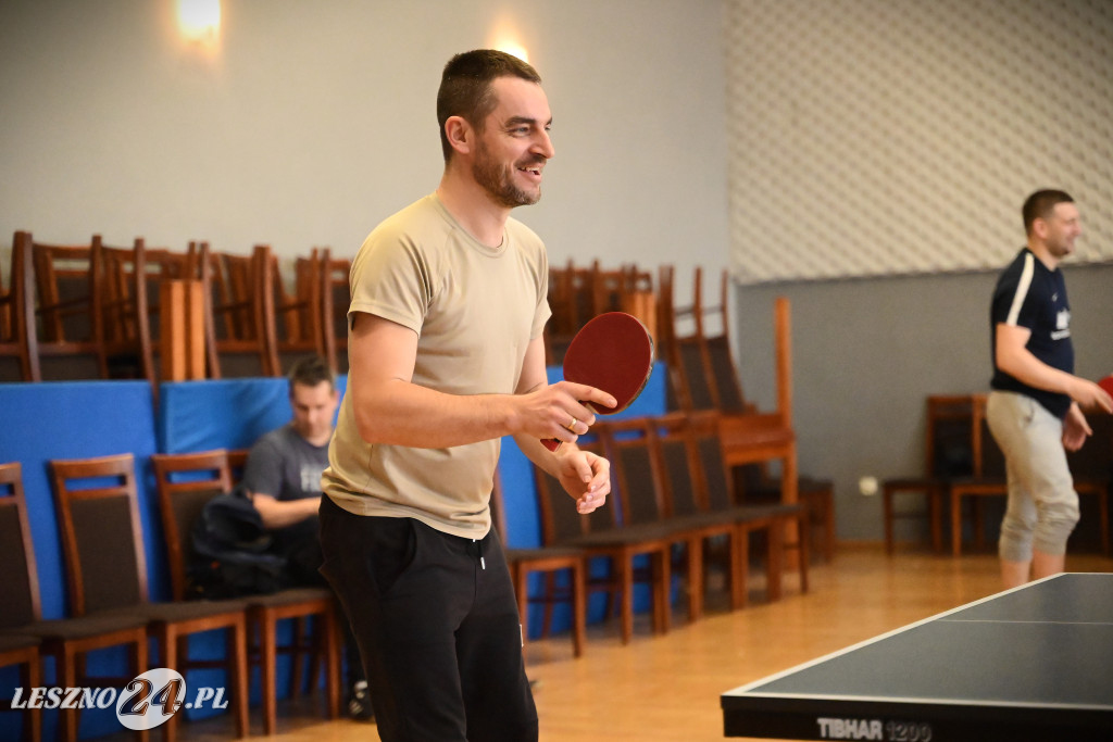 Turniej tenisa stołowego w Garzynie