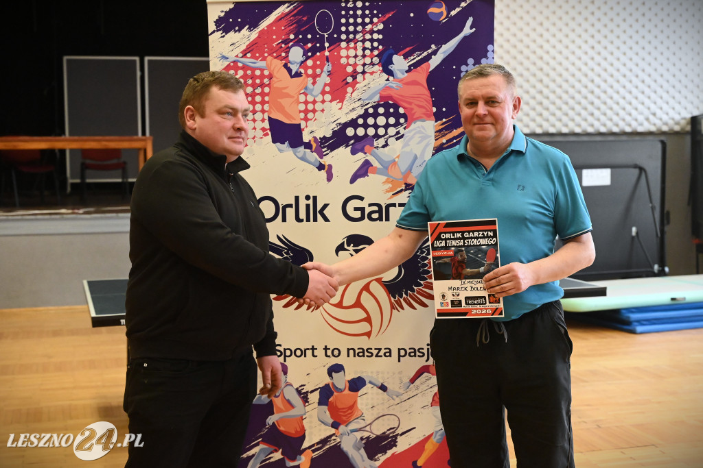 Turniej tenisa stołowego w Garzynie