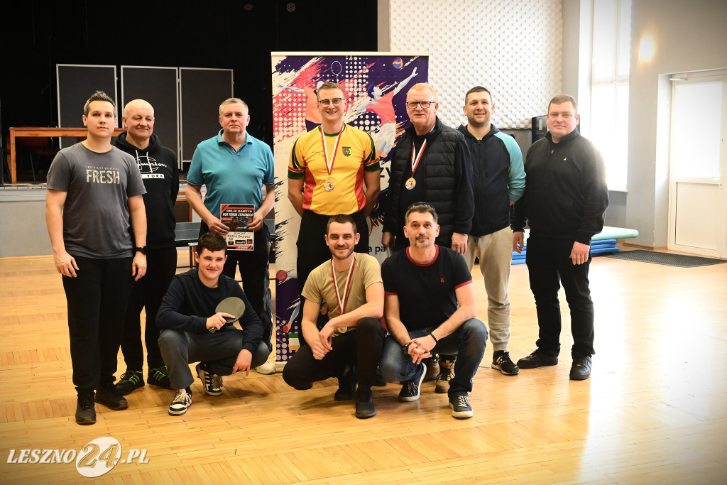 Turniej tenisa stołowego w Garzynie