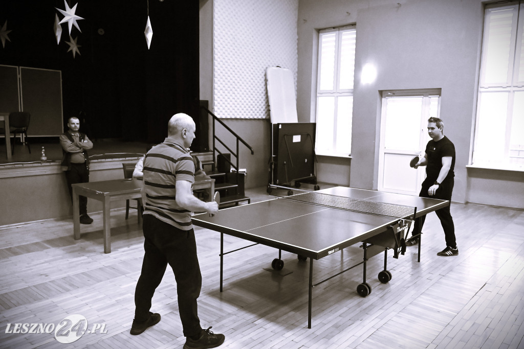 Turniej tenisa stołowego w Garzynie