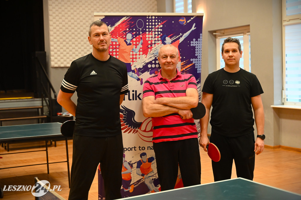 Turniej tenisa stołowego w Garzynie