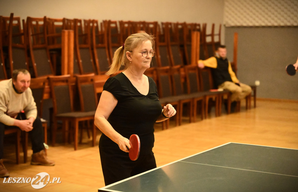 Turniej tenisa stołowego w Garzynie