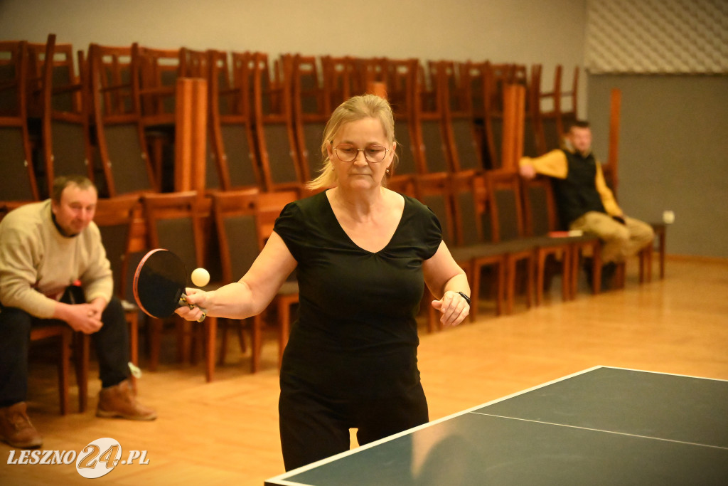 Turniej tenisa stołowego w Garzynie