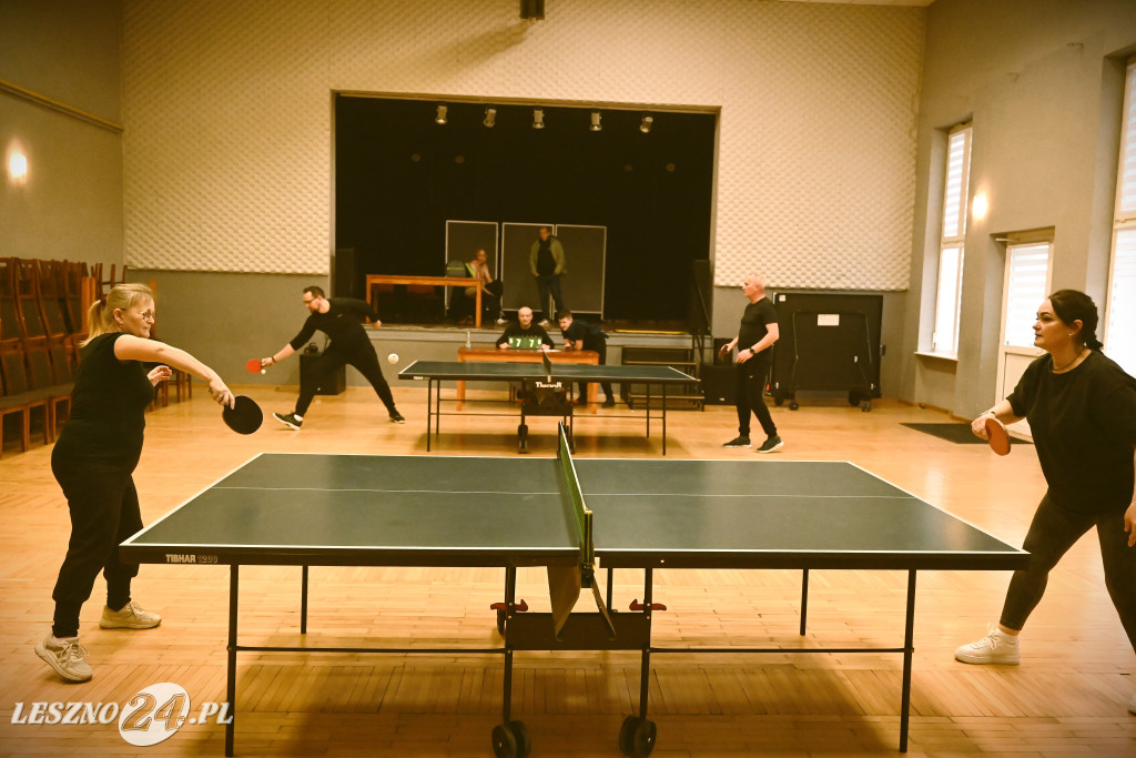 Turniej tenisa stołowego w Garzynie