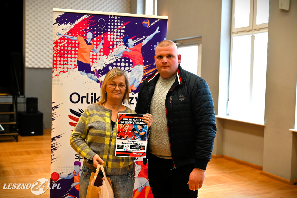 Turniej tenisa stołowego w Garzynie