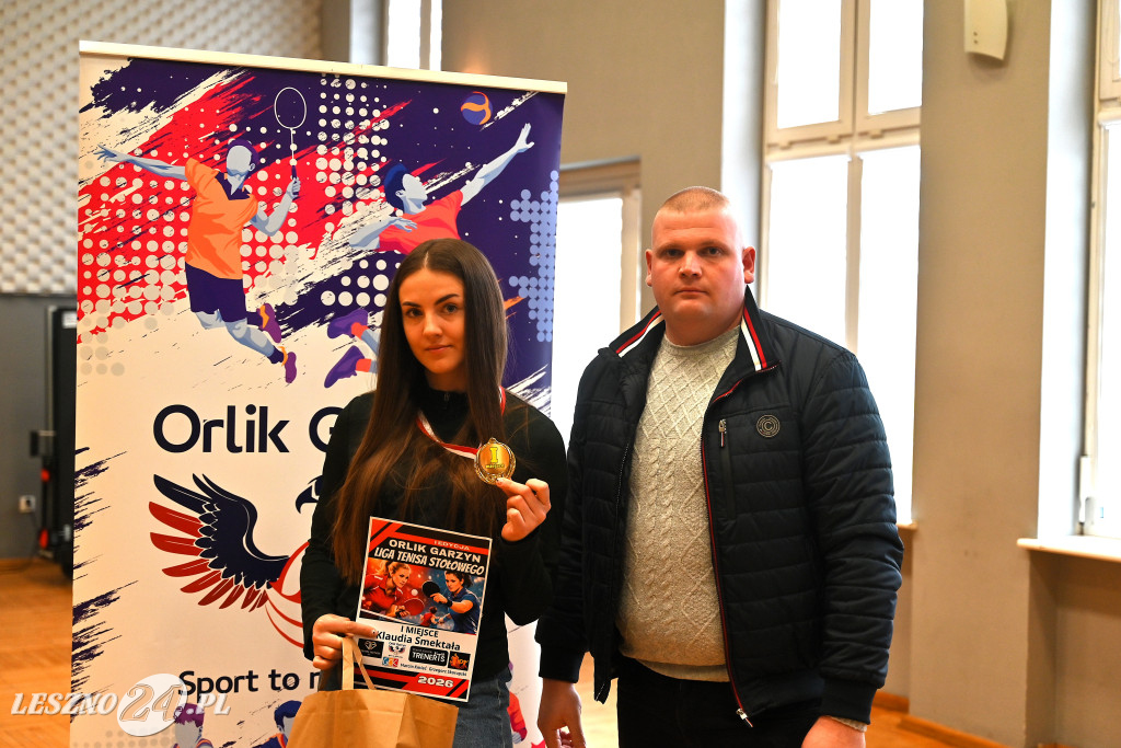 Turniej tenisa stołowego w Garzynie