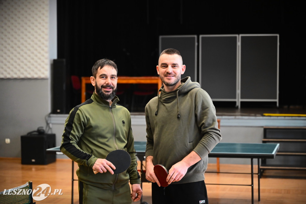 Turniej tenisa stołowego w Garzynie