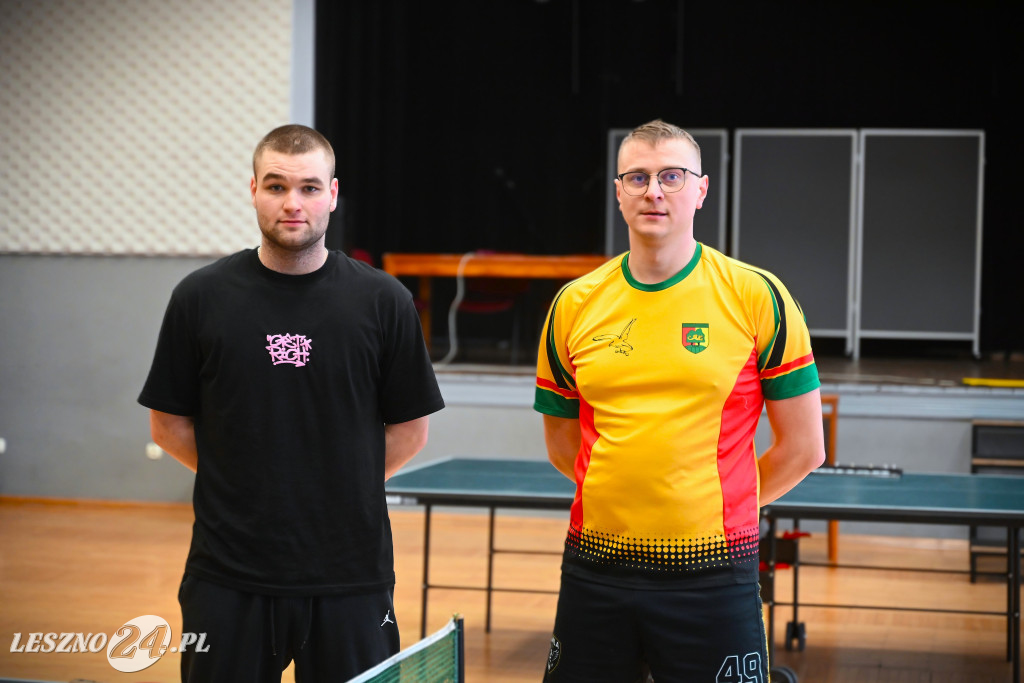 Turniej tenisa stołowego w Garzynie