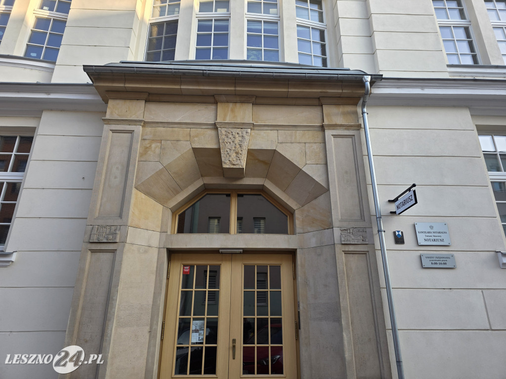 Protest lekarzy przed siedzibą WIL w Lesznie