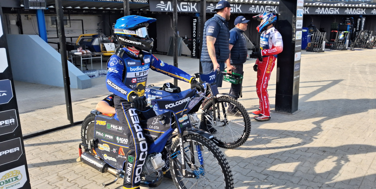 Pierwszy trening żużlowców Fogo Unii na Smoczyku