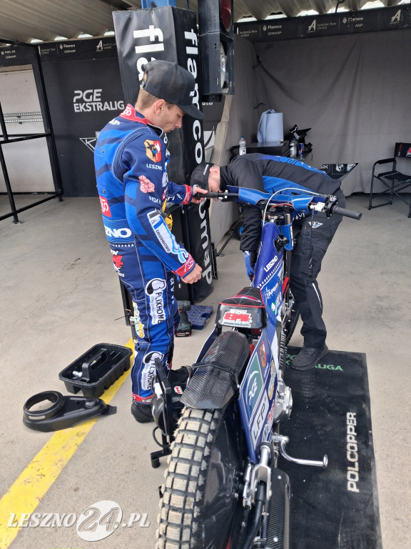 Pierwszy trening żużlowców Fogo Unii na Smoczyku