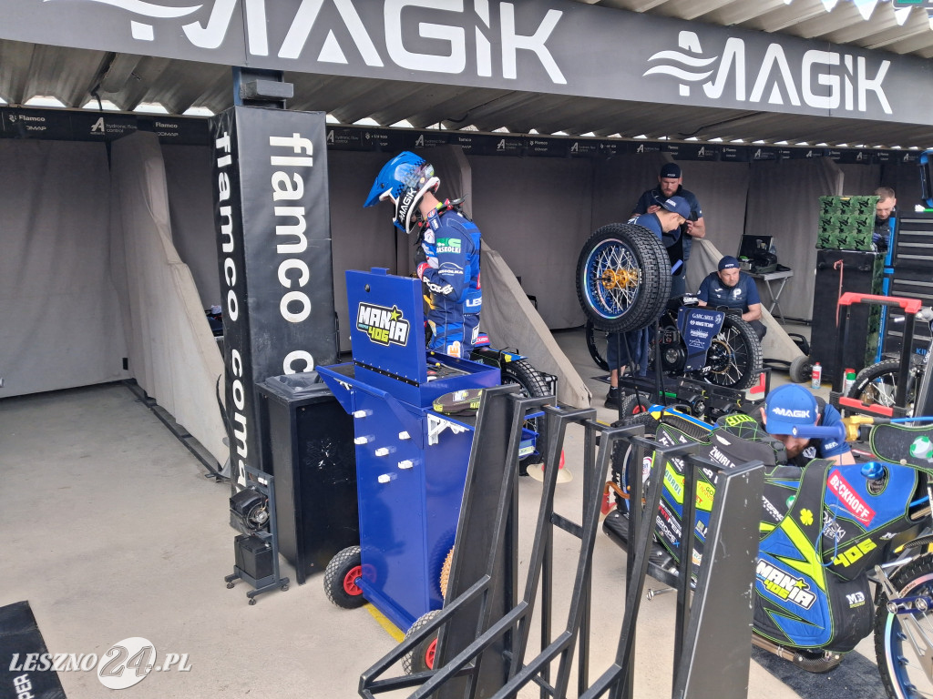 Pierwszy trening żużlowców Fogo Unii na Smoczyku