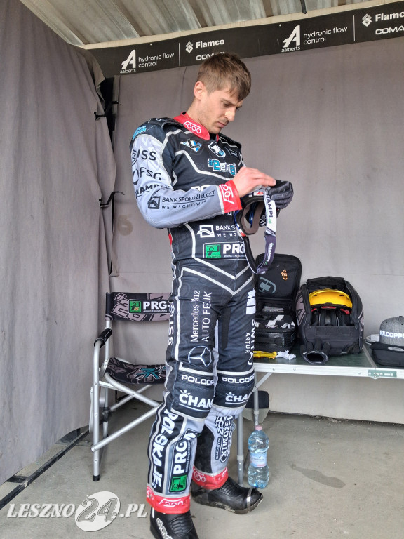 Pierwszy trening żużlowców Fogo Unii na Smoczyku