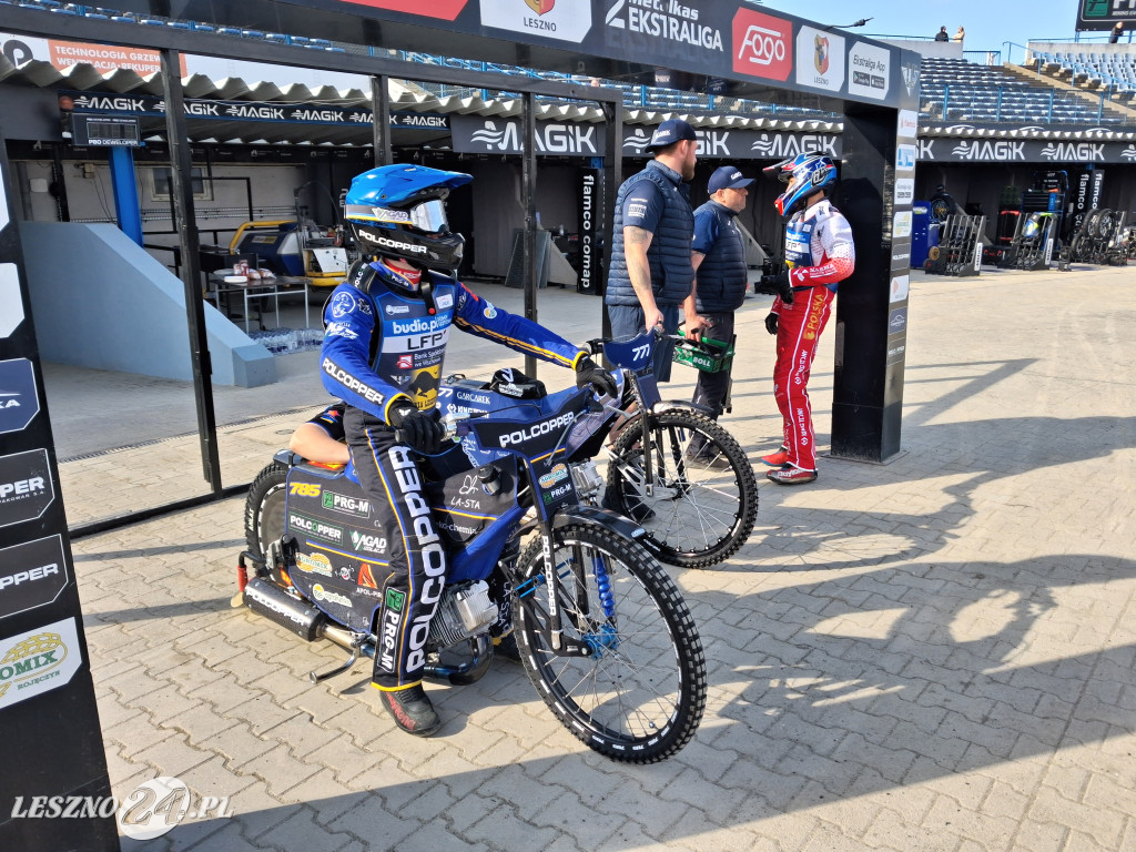 Pierwszy trening żużlowców Fogo Unii na Smoczyku