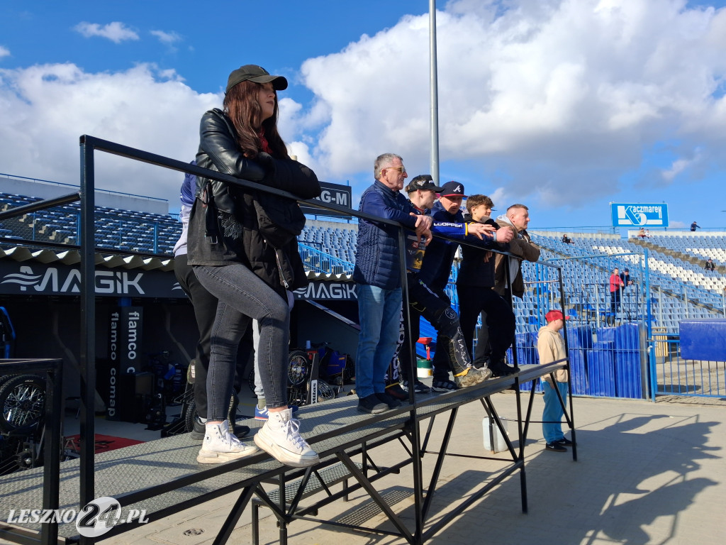 Pierwszy trening żużlowców Fogo Unii na Smoczyku